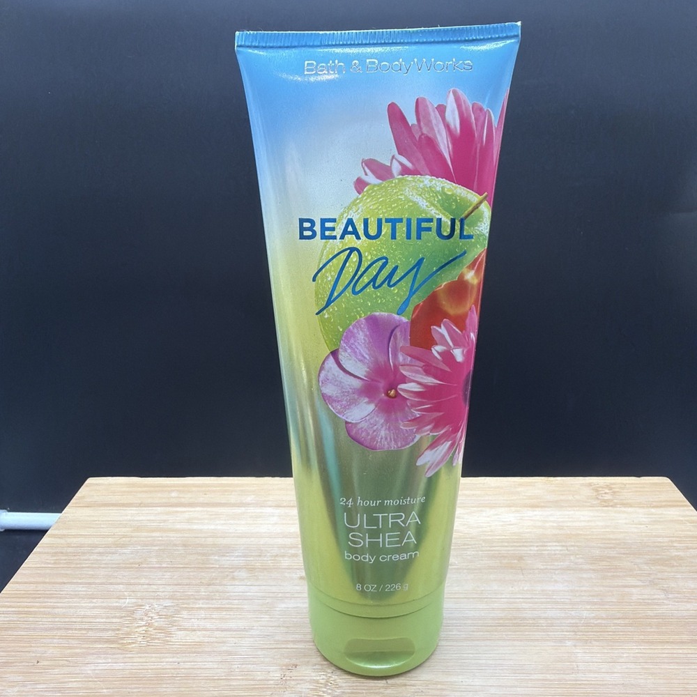 BATH & BODY WORKS Beautiful Day Ultra Shea Body Cream, 8oz / 226 g, NEW